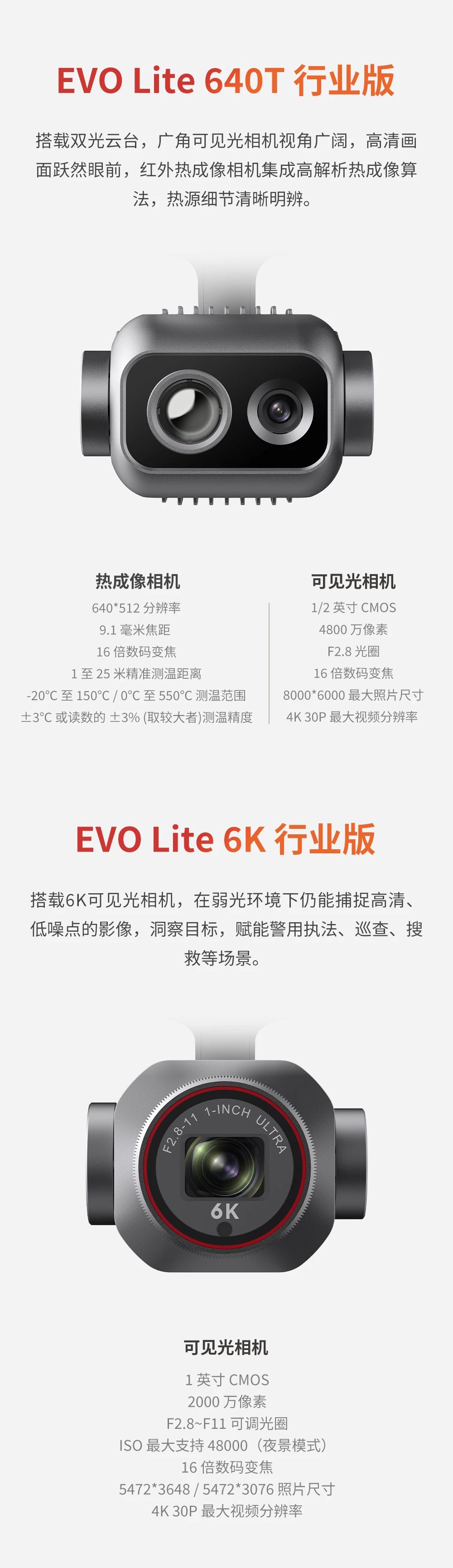 道通智能发布行业应用无人机——EVO Lite 行业系列